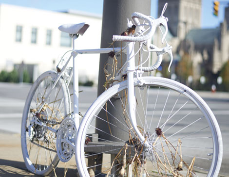 Ghost Bike Cleveland Ghost Bike Cleveland