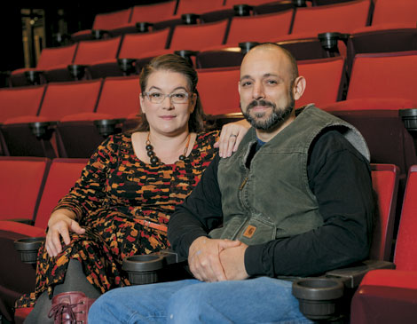 Tesia and Aaron Benson Tesia and Aaron Benson