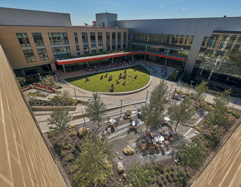American Greetings HQ Courtyard American Greetings HQ Courtyard