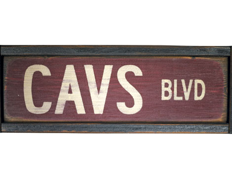 Cavs Sign Cavs Sign