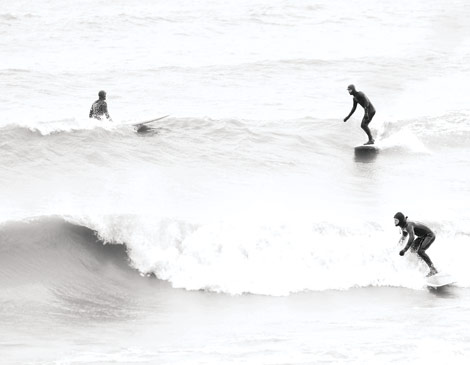 Surfing Lake Erie