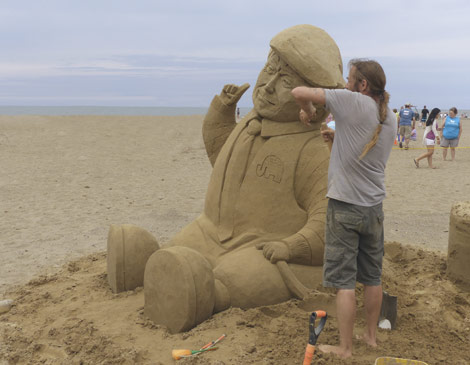 Mentor Beachfest Sand Sculpture Mentor Beachfest Sand Sculpture