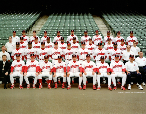 1997 Cleveland Indians Team Photo 1997 Cleveland Indians Team Photo