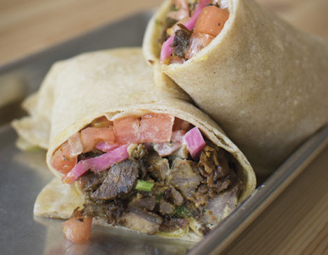 Beef Shawarma Rolled Pita Beef Shawarma Rolled Pita