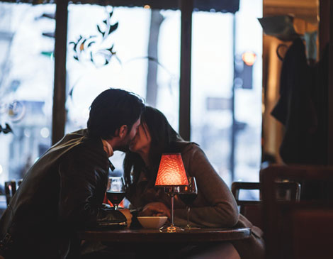 Couple at Dinner Couple at Dinner