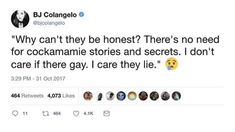 BJ Colangelo Tweet 2 BJ Colangelo Tweet 2