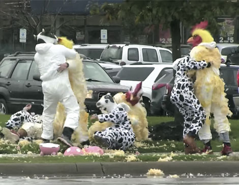 Chick Fil-A Brawl Chick Fil-A Brawl