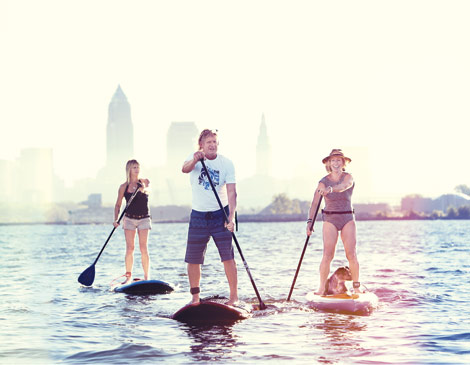 Paddleboarding
