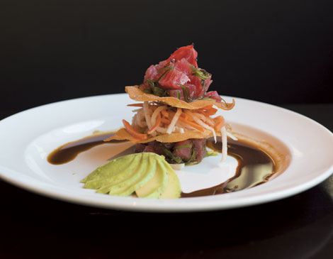 Yard House’s Poke Stack Yard House’s Poke Stack