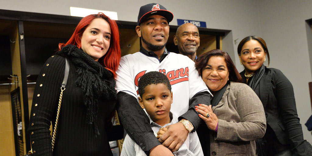 Edwin Encarnacion and family Edwin Encarnacion and family