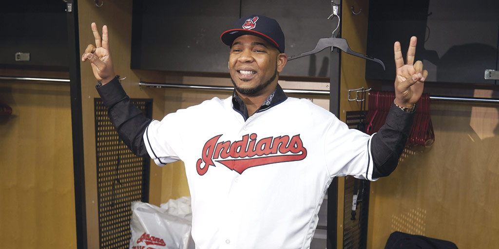 Edwin Encarnacion signs with Cleveland Indians Edwin Encarnacion signs with Cleveland Indians