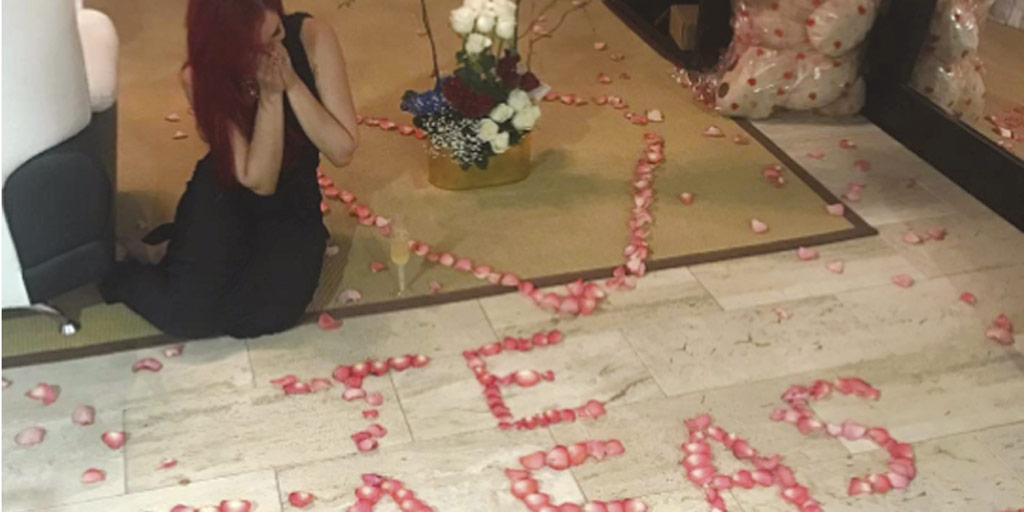 Edwin Encarnacion's proposal Edwin Encarnacion's proposal